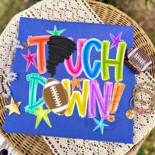 Load image into Gallery viewer, Bright Touchdown Football Team Stars DROPDOWN TRANSFER TCC JULY 26

