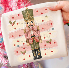 Load image into Gallery viewer, Nutcracker Polka Stripes DTF TRANSFER TUESDAY
