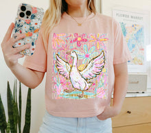 Load image into Gallery viewer, Get Up And Praise The Lord Floral Goose DROPDOWN TRANSFER SSD MAY 26
