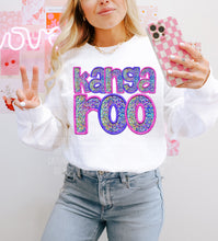 Load image into Gallery viewer, Pink And Purple Glam Mascot Dropdown TRANSFER CAP
