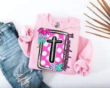 Load image into Gallery viewer, Floral Bloom Mascot Dropdown TRANSFER CAP MAR

