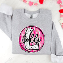 Load image into Gallery viewer, Pink Brush Dalmatian Valentine Names DROPDOWN TRANSFER SDD
