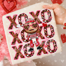 Load image into Gallery viewer, XOXO Faux Leopard Pink Dropdown TRANSFER VIRGO DEC 25
