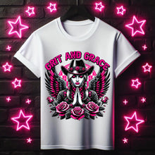 Load image into Gallery viewer, Grit And Grace Pink Rose Cowgirl TRANSFER DWS
