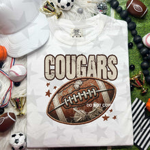 Load image into Gallery viewer, Neutral Football Faux Embroidery Mascot DROPDOWN TRANSFER HMWK 24

