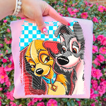 Load image into Gallery viewer, Lady And T_am_ Blue Checker TRANSFER AGCM JAN 26
