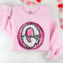 Load image into Gallery viewer, Pink Brush Dalmatian Valentine Names DROPDOWN TRANSFER SDD
