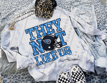 Load image into Gallery viewer, They Not Like Us Faux Embroidery Mascot DROPDOWN TRANSFER TGG 24
