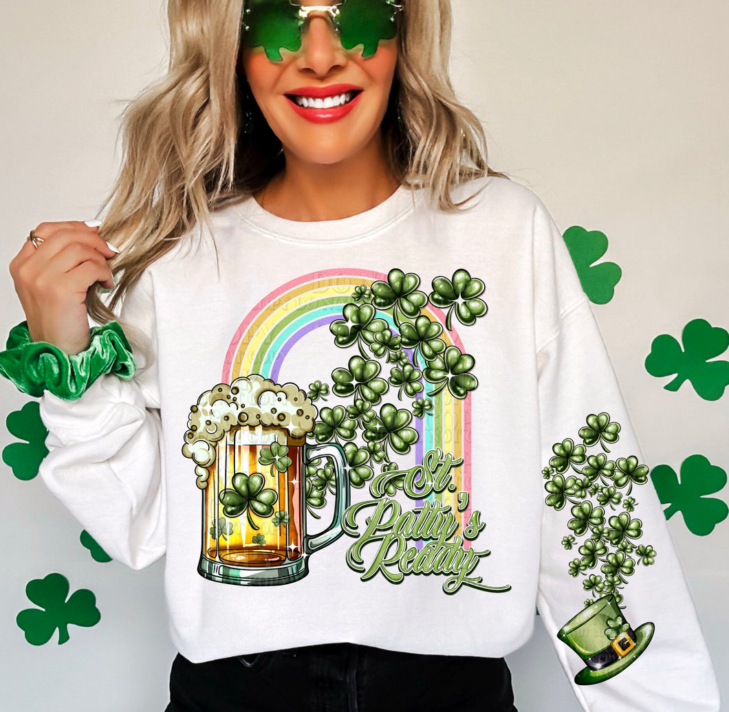 St Patty’s Ready With Sleeve TRANSFER