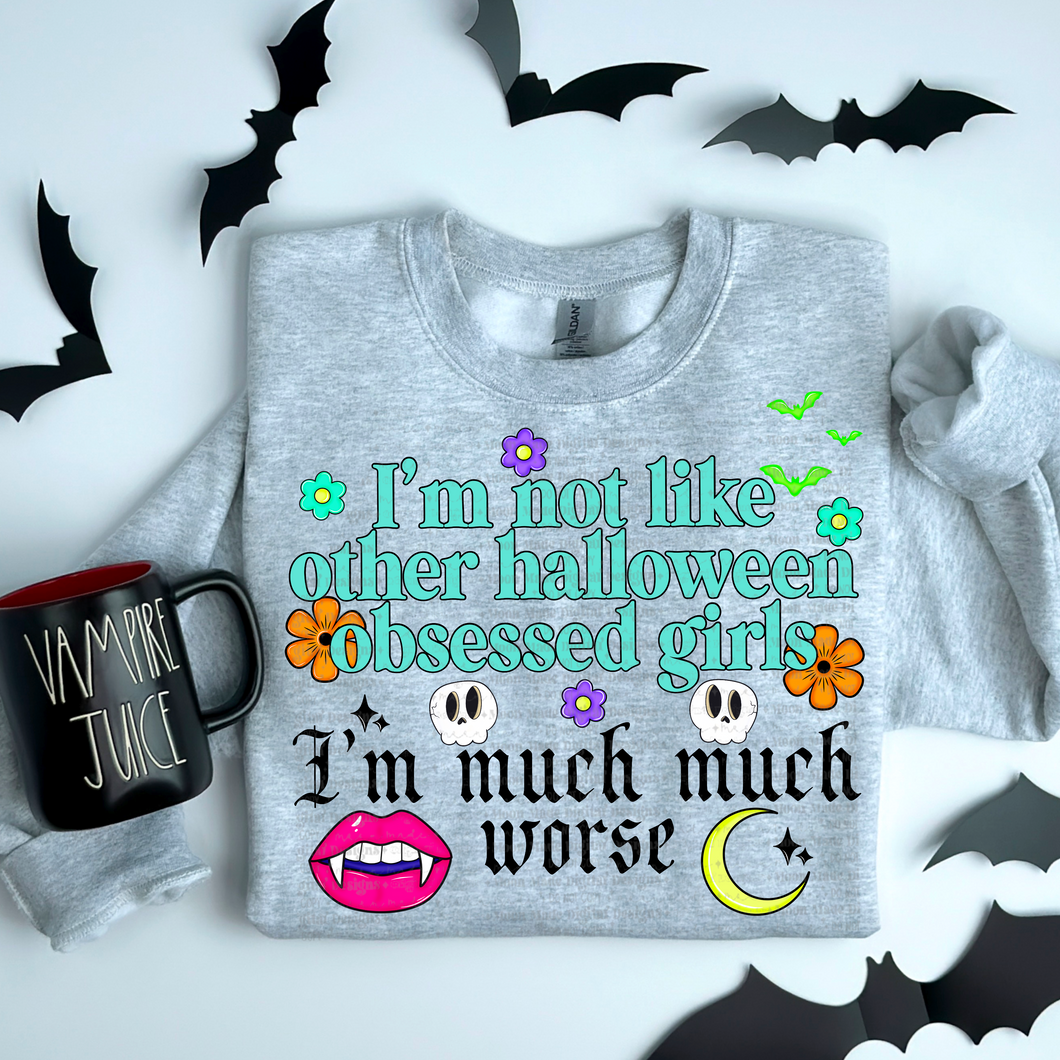 I’m Not Like Other Halloween Obsessed Girls TRANSFER MOON AUG 24