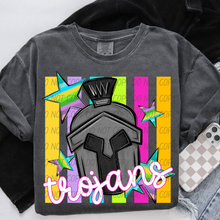 Load image into Gallery viewer, Neon Stripes Mascots DROPDOWN TRANSFER CSD APR 26
