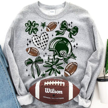 Load image into Gallery viewer, Play Ball Football Collage DROPDOWN TRANSFER BIA
