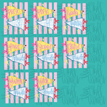 Load image into Gallery viewer, Double Pennant Plaid Stripes School Grades DROPDOWN TRANSFER TCC JUNE 26
