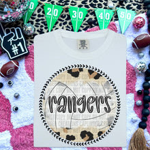 Load image into Gallery viewer, Leopard Volleyball Background Mascot Dropdown TRANSFER CAP FEB
