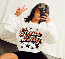 Load image into Gallery viewer, Game Day Checkered Stars Color DROPDOWN TRANSFER CAP
