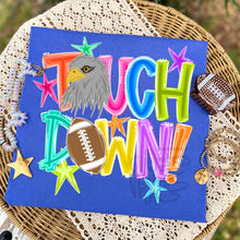 Load image into Gallery viewer, Bright Touchdown Football Team Stars DROPDOWN TRANSFER TCC JULY 26
