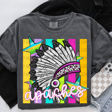 Load image into Gallery viewer, Neon Stripes Mascots DROPDOWN TRANSFER CSD APR 26
