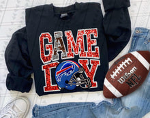 Load image into Gallery viewer, Game Day Team Helmet Faux Embroidery DROPDOWN TRANSFER TGG
