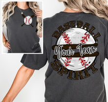 Load image into Gallery viewer, Baseball Spirit With Pocket Customized DROPDOWN DTF TRANSFER BIA
