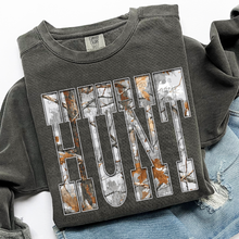 Load image into Gallery viewer, Grey Camo Word Collection Dropdown TRANSFER THREAD SEPT 25
