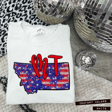 Load image into Gallery viewer, RWB Glitter States (all 50 states available) TRANSFER CAP APR
