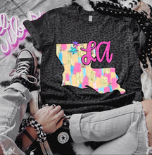 Load image into Gallery viewer, Preppy Bright Brushstroke States (all 50 states available) TRANSFER CAP APR
