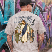 Load image into Gallery viewer, Rad Dad/Grandpa/Papa Lead Their Babies To Jesus DROPDOWN TRANSFER RHD EXC MAY 26
