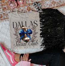 Load image into Gallery viewer, Football Team Social Club Coquette DROPDOWN TRANSFER TGG
