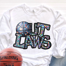 Load image into Gallery viewer, Rhinestone Basketball Mascots DROPDOWN TRANSFER CSD
