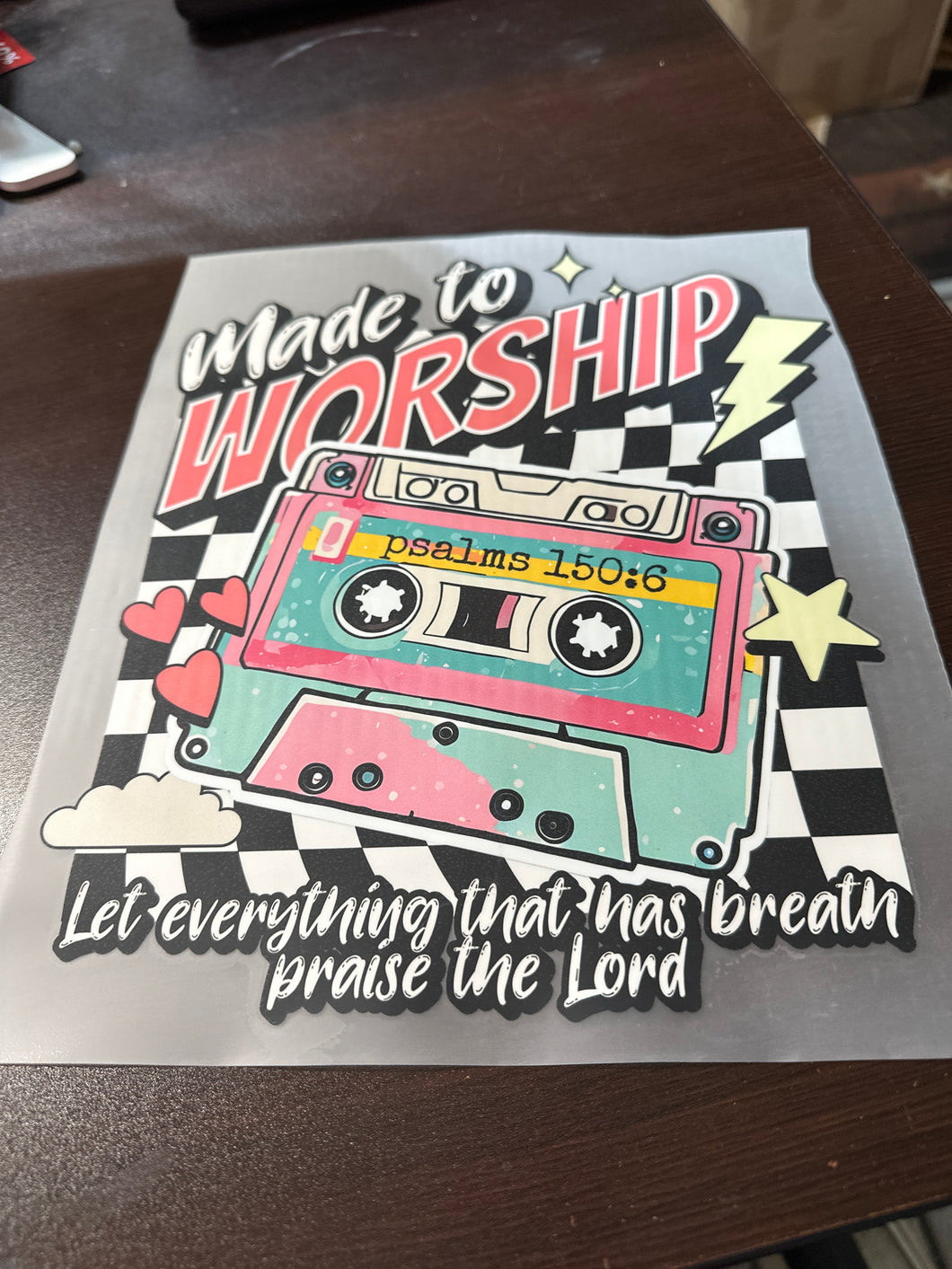 Made To Worship RTS DTF TRANSFER