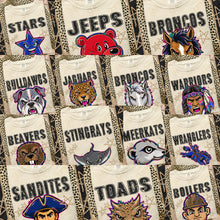 Load image into Gallery viewer, Grunge Varsity Mascot DROPDOWN TRANSFER KAYNDI AUG 26
