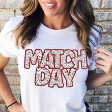 Load image into Gallery viewer, Match Day Dalmatian Colored Faux Embroidery  TRANSFER CSD
