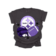 Load image into Gallery viewer, Pink + Purple Toned Football Team DROPDOWN TRANSFER MWG JUNE 25
