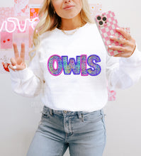 Load image into Gallery viewer, Pink And Purple Glam Mascot Dropdown TRANSFER CAP
