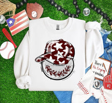 Load image into Gallery viewer, Play Ball Happy Face Hat Baseball DROPDOWN TRANSFER BIA
