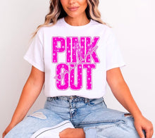 Load image into Gallery viewer, Pink Out Stars Mascots Dropdown TRANSFER CST AUGUST 25
