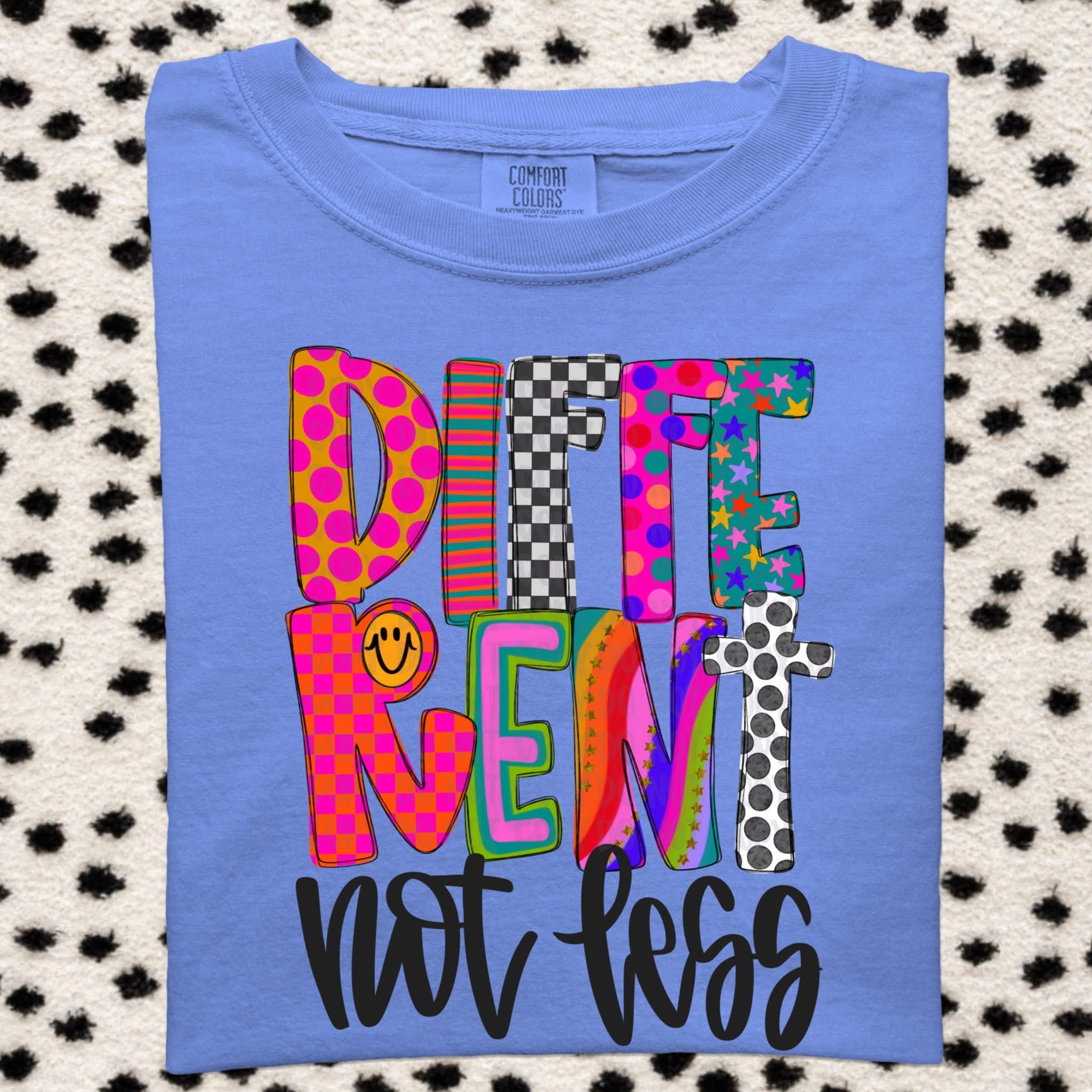 Different Not Less Pink Polka TRANSFER AJD FEB 26 – Sassy Sublimation ...