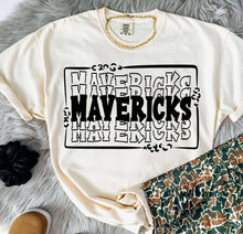 Load image into Gallery viewer, Stacked Mascots With Leopard Frame Dropdown TRANSFER BIA 25
