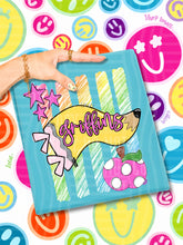 Load image into Gallery viewer, Pencil Flag Striped Mascots DROPDOWN TRANSFER CAP JUNE 26
