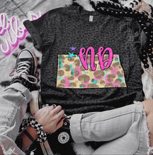 Load image into Gallery viewer, Preppy Bright Leopard States (all 50 states available) TRANSFER CAP APR
