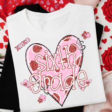 Load image into Gallery viewer, Valentines Grades Polka Heart DROPDOWN TRANSFER CSD JAN 26
