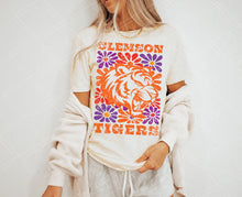 Load image into Gallery viewer, Groovy Floral Mascots DROPDOWN TRANSFER

