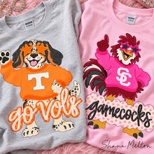 Load image into Gallery viewer, Campus Cuties Mascots DROPDOWN TRANSFER EM OCT 26
