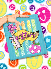 Load image into Gallery viewer, Pencil Flag Striped Mascots DROPDOWN TRANSFER CAP JUNE 26
