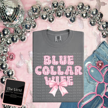 Load image into Gallery viewer, Pink Cheetah Bow Faux Embroidery Names TRANSFER JM FEB
