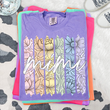 Load image into Gallery viewer, Rainbow Floral Names 4 Square TITLE DROPDOWN TRANSFER CSD APR 26
