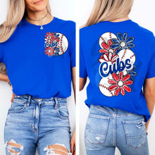 Load image into Gallery viewer, Floral Ball Baseball Team With Pocket DROPDOWN TRANSFER MMD APR
