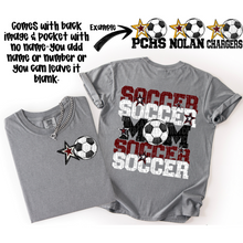 Load image into Gallery viewer, Soccer Mom Customizable DROPDOWN With Pocket TRANSFER SDD AUGUST
