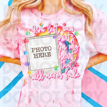 Load image into Gallery viewer, You Left Paw Prints On My Heart Polaroid Customized COLOR DROPDOWN DTF TRANSFER RHD MAY 26 | REMEMBRANCE COLLAB RHD x SSD
