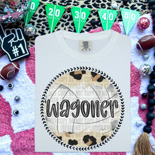 Load image into Gallery viewer, Leopard Volleyball Background Mascot Dropdown TRANSFER CAP FEB
